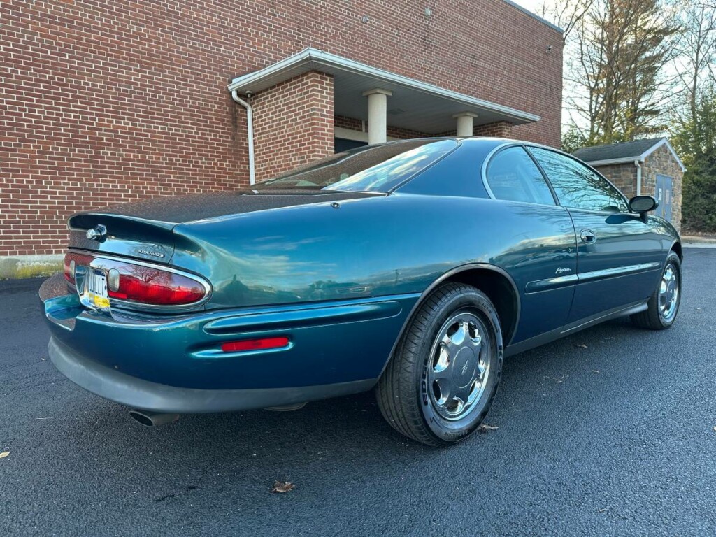 1997 buick riviera supercharged coupe teal one owner low miles for sale classifieds rear 3