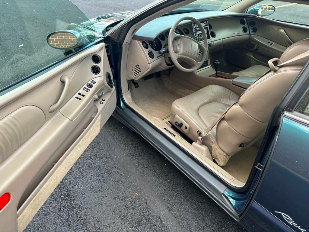 1997 buick riviera supercharged coupe teal one owner low miles for sale classifieds interior 