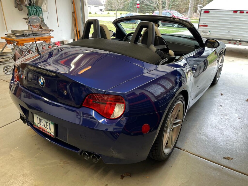 bmw m z4m z4 roadster interlagos blue for sale classifieds 3 rear