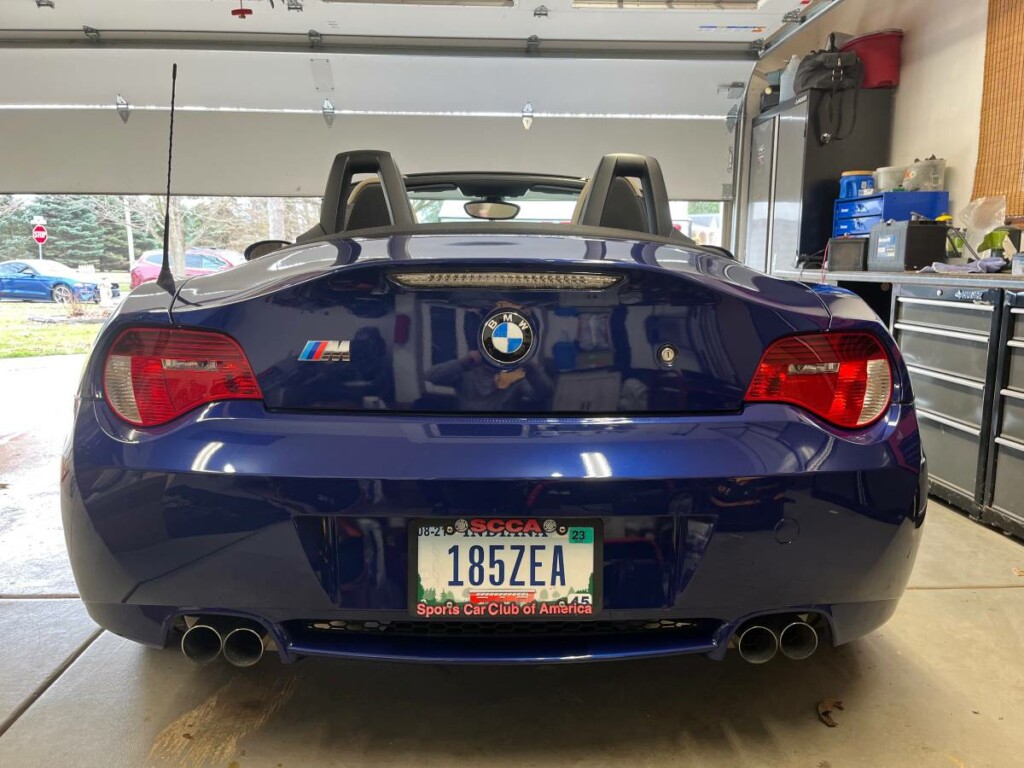 bmw m z4m z4 roadster interlagos blue for sale classifieds 4 rear