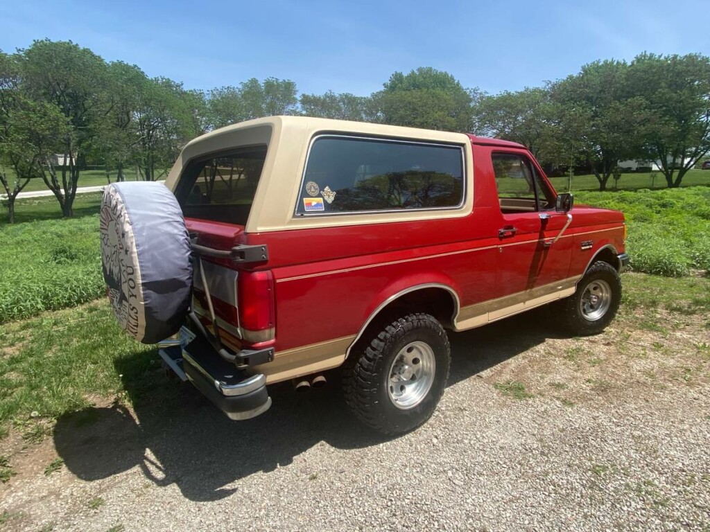 1990 ford bronco eddie bauer 4x4 4wd low mileage survivor for sale classifieds 2