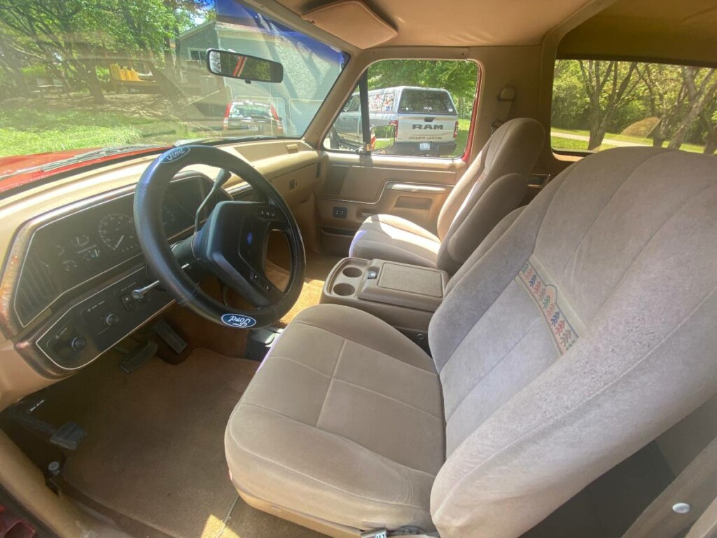 1990 ford bronco eddie bauer 4x4 4wd low mileage survivor for sale classifieds 6 interior