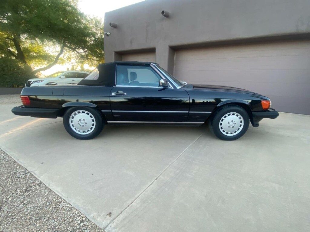 1989 mercedes benz 560sl 560 sl black low mileage for sale classifieds 2