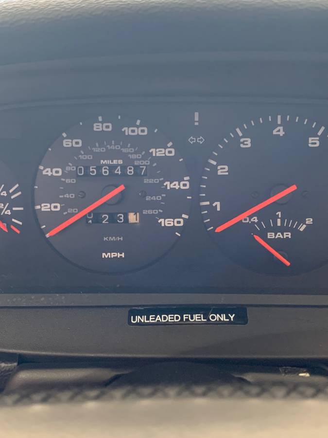 1986 porsche 944 turbo for sale classifieds gauges odometer speedometer