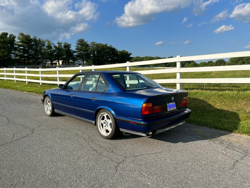 1993 bmw e34 m5 avus blue for sale classifieds 3