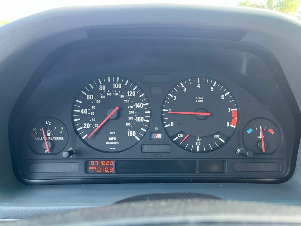 1993 bmw e34 m5 avus blue for sale classifieds gauges