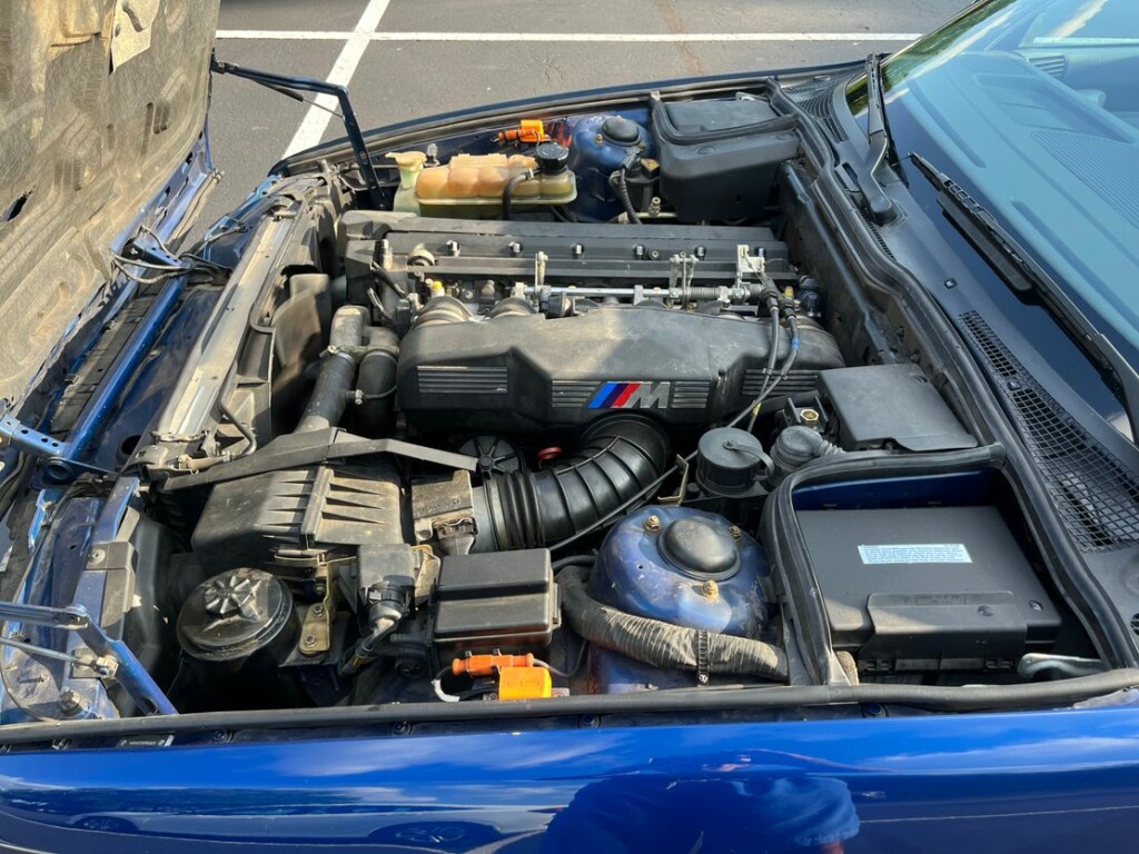 1993 bmw e34 m5 avus blue for sale classifieds engine bay