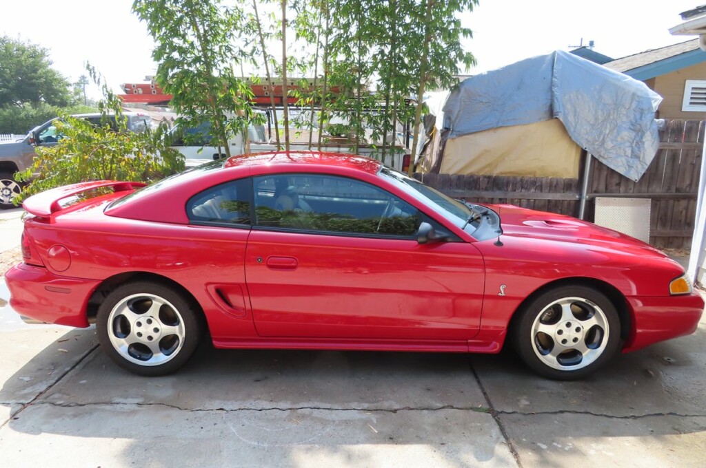 1997 ford mustang svt cobra coupe rio red for sale classifieds 1