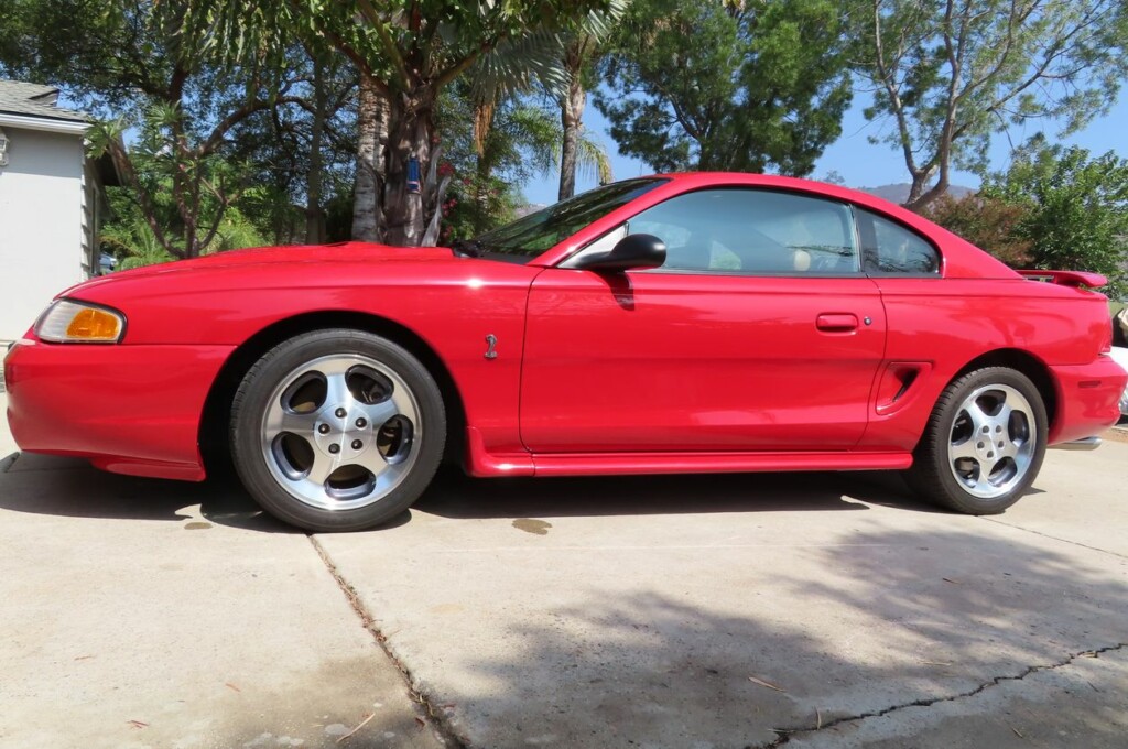 1997 ford mustang svt cobra coupe rio red for sale classifieds 2