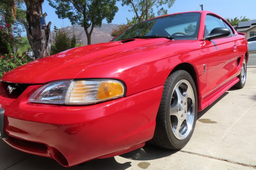 1997 ford mustang svt cobra coupe rio red for sale classifieds 3