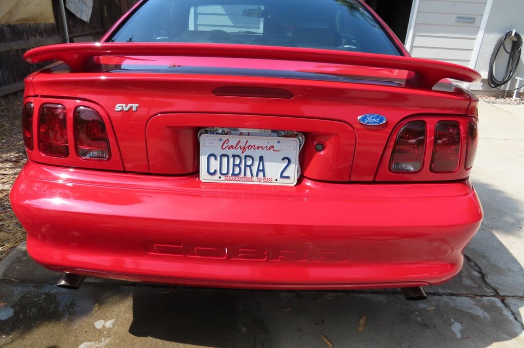 1997 ford mustang svt cobra coupe rio red for sale classifieds 6